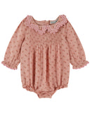 Emile Et Ida Rosemary Print Combibloomer Romper