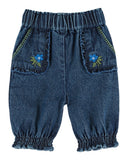 Emile Et Ida Denim Embroider Pants