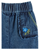 Emile Et Ida Denim Embroider Pants