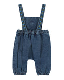 Emile Et Ida Denim Embroider Salopette