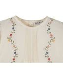 Emile Et Ida Ecru Point De Croix Blouse