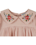 Emile Et Ida Roseau Point De Croix Dress