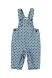 Piupiuchik Blue Denim Hearts Dungarees