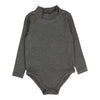 Analogie Mid Grey Mock Neck Onesie