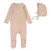 Lilette Dusty Pink Ballard Footie Set