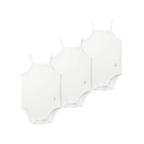 Lilette White Boys Undershirts 3pk