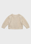 Louisiella Ivory Abbie Knit Baby Cardigan