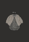 Louisiella Ivory Abbie Knit Baby Cardigan