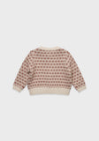 Louisiella Vintage Pink Knit Baby Cardigan