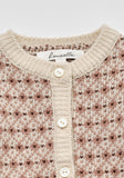 Louisiella Vintage Pink Knit Baby Cardigan