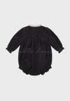 Louisiella Noir Cord Romper