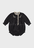 Louisiella Noir Cord Romper