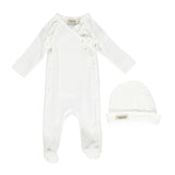 Marmar Gentle White Rubetta Footie/Hat