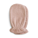 Mushie Blush Bath Mitt Washcloth