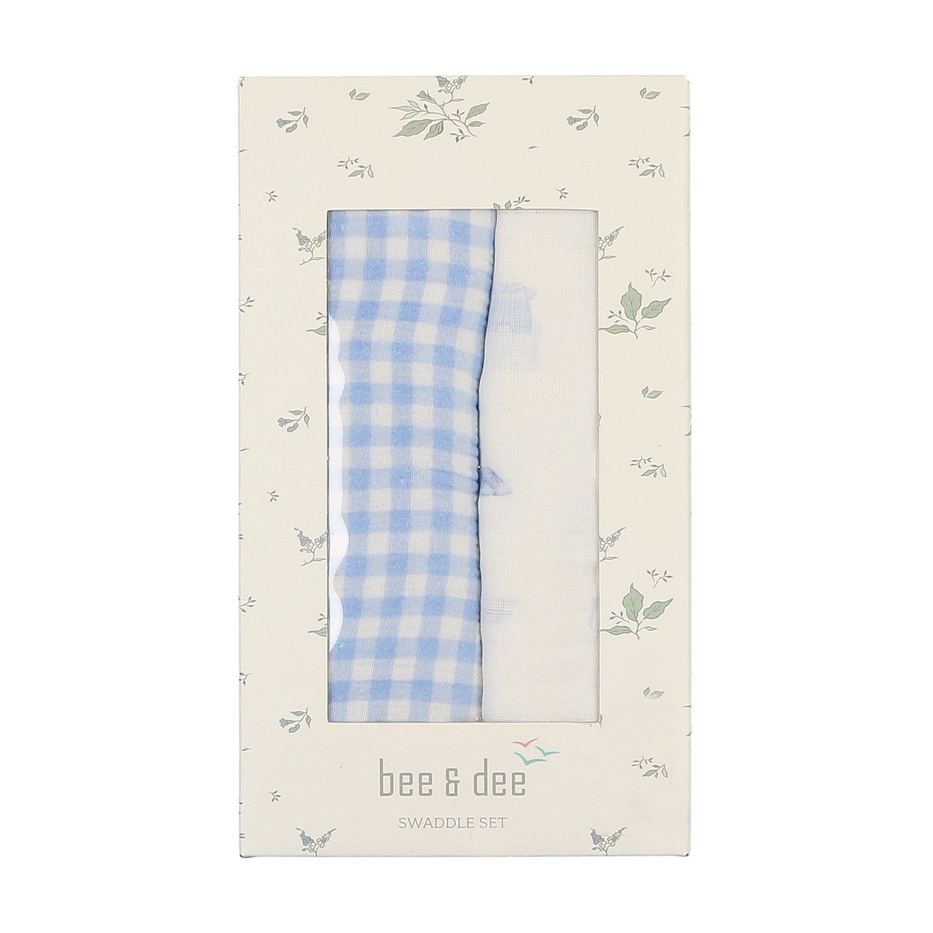 Bee & Dee Take-me-Home Gingham Boys 3PC Set - Chalk White