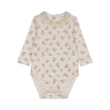 Peluche Rose Bodysuit with Collar