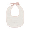 Mon Tresor Ivory Bow Wrap Bib