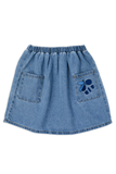 Wander & Wonder Denim Chambray Skirt