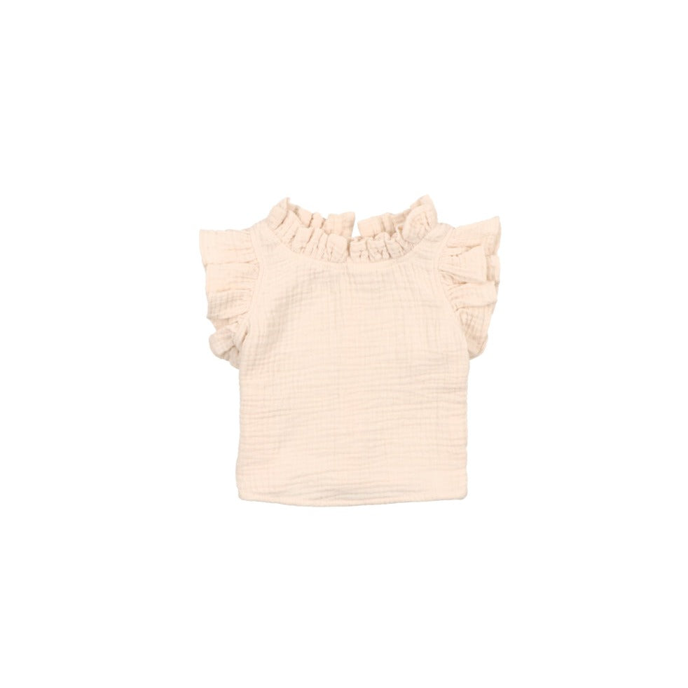 The New Society Natural Coachella Blouse and Bloomer