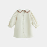 Cera Una Volta Cream Sabrina Dress