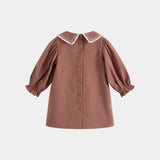 Cera Una Volta Rust Sabrina Dress