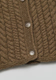 Louisiella Light Brown Benji Cardigan