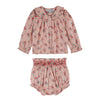 Emile Et Ida Aster Blouse/Bloomer Set