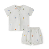 Marmar Fruit Embroidered 2Pc Set