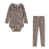 Marmar Dark Brown Leo Berta Legging Set