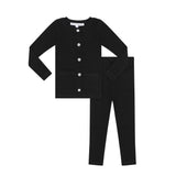 Little Parni Black Rhinestone Set