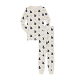 Little Parni Navy Signature Pajamas