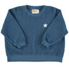 Piupiuchik Blue Logo Sweatshirt