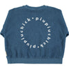 Piupiuchik Blue Logo Sweatshirt
