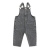 Little Parni Black Denim Overalls