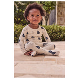 Little Parni Navy Signature Footie