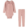 Marmar Rose Dust Leo Becka Onesie and Legging