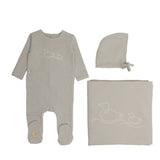 Mon Tresor Blue Dawn Corded Charm Layette Set