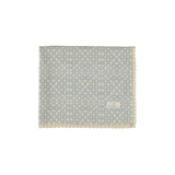 Bebe Organic Sky Blue Crochet Blanket