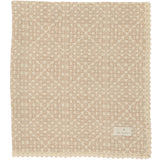 Bebe Organic Taupe Crochet Blanket
