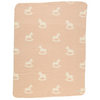 Bebe Organic Faded Rose Cuddle Horse Blanket
