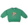 Wander & Wonder Ecru Parsley Baby Sweatshirt