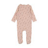 Lilette Pink Dainty Floral Footie