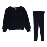 Analogie Navy Knit Set