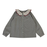 Analogie Pale Grey Primrose Blouse