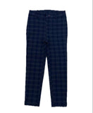 Analogie Navy Windowpane Pants