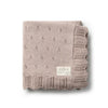 Domani Rice Scallop Knit Blanket