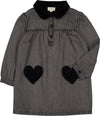 Louis Louise Belinda Denim Grey Cord Dress