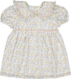 Louis Louise Henrietta Romantic Flowers Baby Dress - 18m