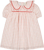 Louis Louise Henrietta Pink Gingham Dress