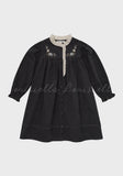 Louisiella Noir Cord Dress